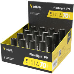 Modee Elemlámpa P9 (3xAAA/nem tartozék) 9LED (70 lumen), IP44, MT-P9 (MT-P9)