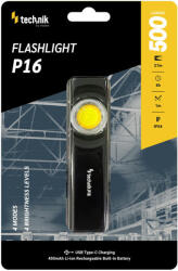Modee Elemlámpa P16 (akkumulátoros) COB LED, USB-C (500 lumen), IPX4, újratölthető, MT-P16 (MT-P16)