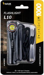 Modee Elemlámpa L10 (+1x18650 2600mAh) SST25, USB-C (1000 lumen), IPX4, újratölthető, MT-L10 (MT-L10)