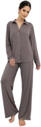 Sensis pijama damă cu nasturi Sensis Lyra mocca: XL (34976 XL)