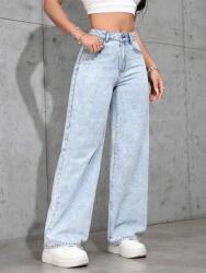 Shein kék egyenes farmernadrág PK01 L