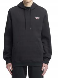 Reebok Férfi Reebok sport pulóver 100221826 fekete pamut kapucnival L (100202877)