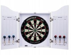  Longfield Pro 501 darts szekrény szizál céltáblával, fehér, 6 nyíllal (Sizalll)