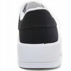 Shein Fekete Fűzött Tornacipő S06 36