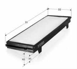 TECNECO Filtru habitaclu TECNECO CK9724 (CK9724)