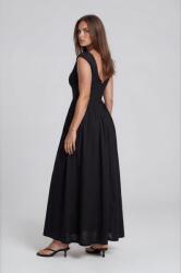 Brave Soul Fekete Maxi Ruha V-neck AF01 gnb Xs