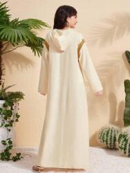 Shein bézs kapucnis ruha S06 pgq 158