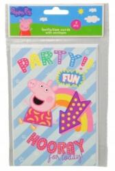  Peppa malac szülinapi meghívó 15 x 10 cm boríték 5 db boríték