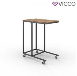 Vicco Fyrk kisasztal, dohányzóasztal kerekekkel