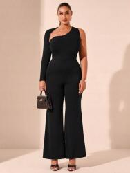 Shein fekete aszimmetria overál S06 48