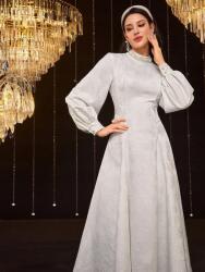Shein Maxi Hosszú Ujjú Ruha S06 S - allegro - 7 520 Ft