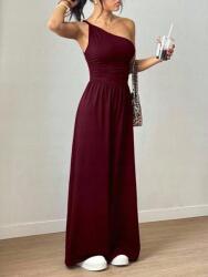 Shein Bordó Cipzáras Overál S06 wtx S