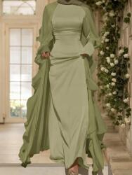 Shein zöld maxi ruha S06 qpz M
