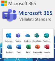 Microsoft 365 Business Standard - éves előfizetés éves hűséggel (CFQ7TTC0LDPB-0001P1YP1Y) - Magyar nyelvű támogatással! (CFQ7TTC0LDPB-001X_P1YP1Y)