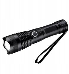 Solight Újratölthető Led zseblámpa, 1000lm, fókusz, 2200mAh Li-ion, Usb, fekete (8592718026707)