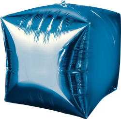 Amscan Balon in forma de cub albastru turqoise- folie (AM2833899)