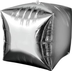 Amscan Balon in forma de cub argintiu - folie (AM2833599)