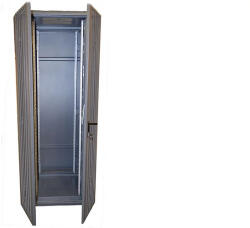 Xtech 22U szerver rack szekrényhez perforált ajtó (600*22U), dupla G7