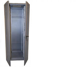 Xtech 27U szerver rack szekrényhez perforált ajtó (600*27U), dupla G7