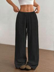 Shein Fekete Casual Nadrág S06 XL - allegro - 2 630 Ft