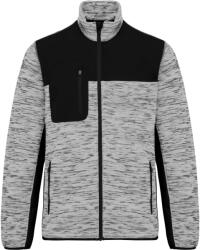 Wk Designed To Work WK CONCEPUTĂ PENTRU LUCRU WK 9108 / Jachetă de lucru tricotată din fleece pentru bărbați - gri/negru S (209108h2701)