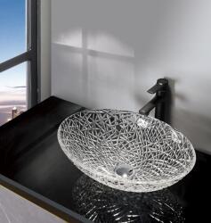 SAPHO Beauty Purus 50x36 cm transparent glass (TY305CL)