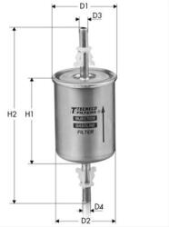 TECNECO Filtru combustibil TECNECO IN57 (IN57)