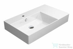 SAPHO GSI Kube X 80x47 cm ExtraGlaze left white (9456111)