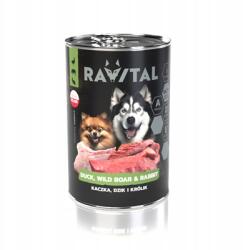  Ravital nedves kutyaeledel 68% hús 400g Kacsa, vad, Nyúl 56% Immunity
