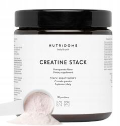 Nutridome Kreatin Stack 300g Gránátalma ízű edzéshez Izomerő Nutridome (wydolność mięśni regeneracja metabolizm siła)