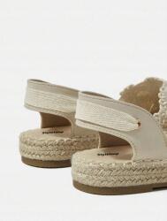 Shein Bézs Kötött Espadrilles PK01 38