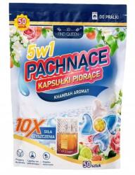  Keressen Queen Khamrah 5in1 illatosított mosókapszulákat - 50 db (PERFUMOWANE KAPSUŁKI)
