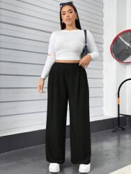 Shein Fekete Egyenes Nadrág S06 48 - allegro - 3 005 Ft