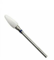 Silcare Cap de freza (Bit) conic, din ceramica, pentru gel, duritate medie, albastru TORCH M (u17)