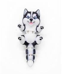  Figurina articulata printata 3D Catelus Husky Siberian (FIG-HUSKY-8) Figurina