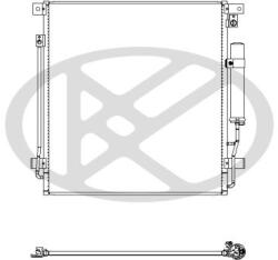 Koyorad Condensator, climatizare Koyorad CD031058 (CD031058) - fixbox