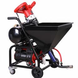 WolfPack Masina multifunctionala de tencuit, gletuit, izolatii, debit max. 0-20 L/min, 1.5kW Monofazata, 30 bar, cuva 25L, WolfPack - WP-MFS20 (WP-MFS20)