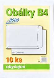 BOBO BLOK B4 borítékok, sima (csom. 10db)
