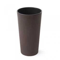  Lilia Jumper műanyag virágcserép 364 mm, mokka