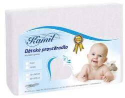 Bellatex Gyerek jersey lepedő - fehér - 70x140 cm