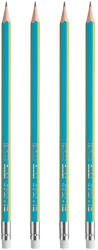 MD Creative Herlitz - Ceruza radírral GREENline, 4 db