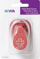 HEYDA díszlyukasztó 3D S méret - négylevelű lóhere 1, 7 cm