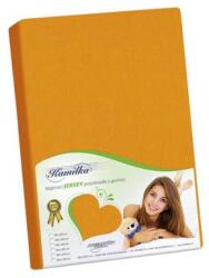 Bellatex Jersey lepedő - narancs - 220x200 cm