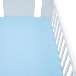 NEW BABY Jersey kiságy lepedő New Baby 120x60 kék