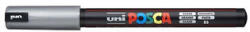 uni Akril filctoll "Posca PC-1MR", ezüst, 0, 7 mm, UNI