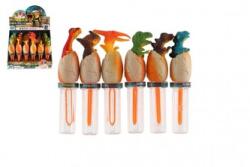 Teddies Buborékfújó dinoszaurusz tojásban 16 cm vegyes fajta - 1 db