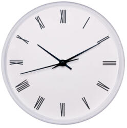 MyBestHome UNO Fali óra EASY fehér Ø 25, 5 cm Mybesthome