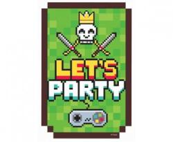 Godan Party meghívók - Game on - 6 db