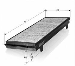 TECNECO Filtru habitaclu TECNECO CK9827C (CK9827C)