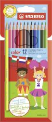 STABILO color - 12 darabos készlet